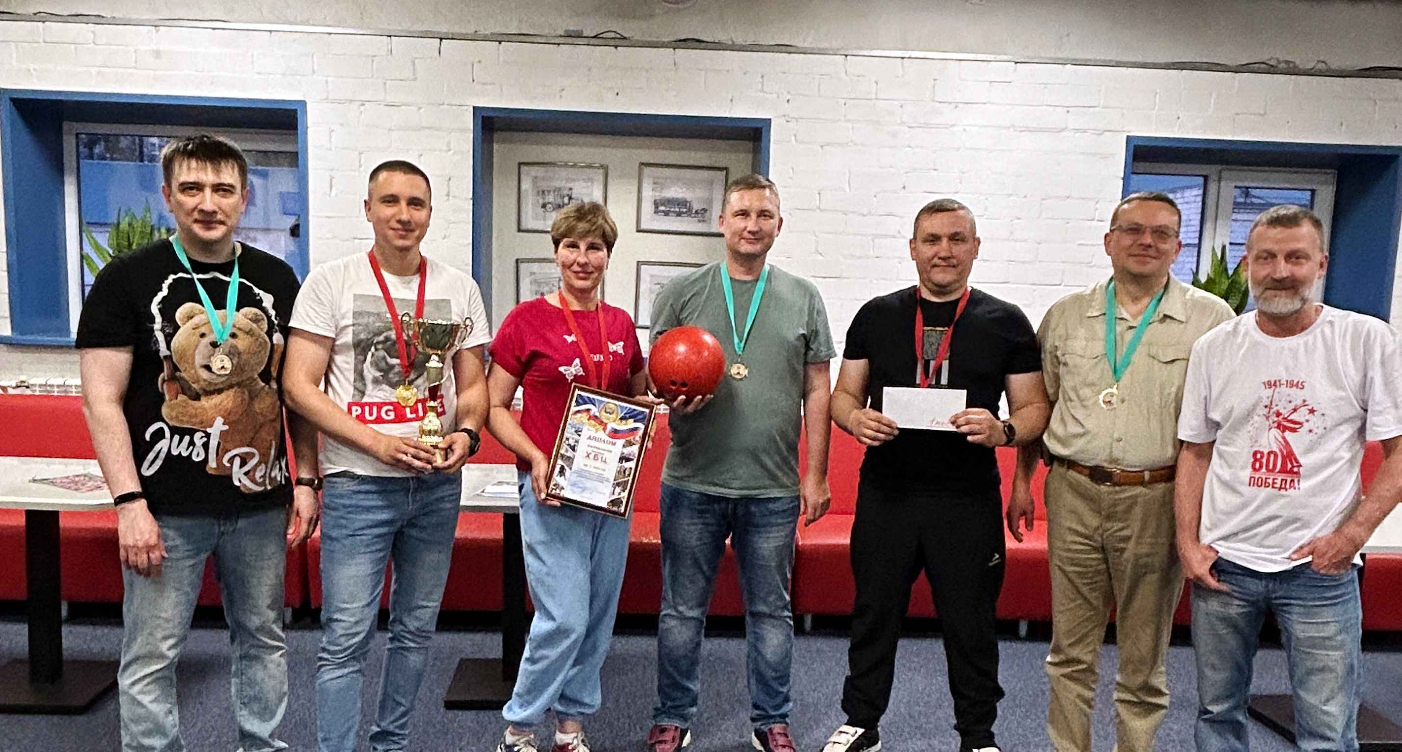 На Ново-Рязанской ТЭЦ прошли соревнования по боулингу среди команд подразделений станции 